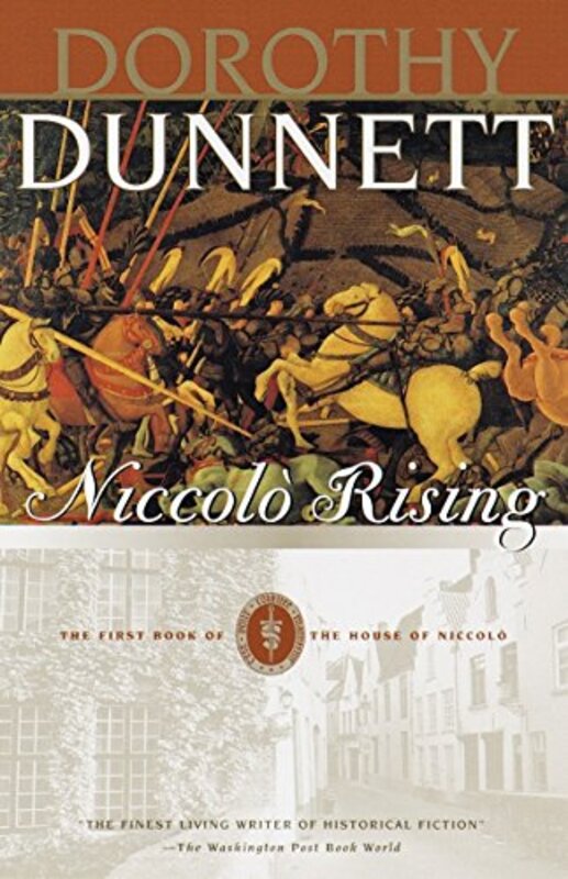 Book cover for "Niccolò Rising" by Dorothy Dunnett