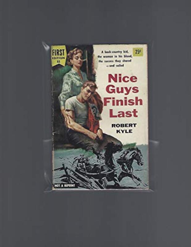 Book cover for "Nice Guys Finish Last" by Robert Terrall