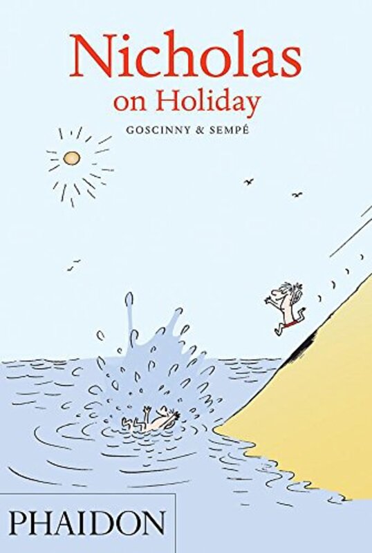 Book cover for "Nicholas on Holiday" by Goscinny