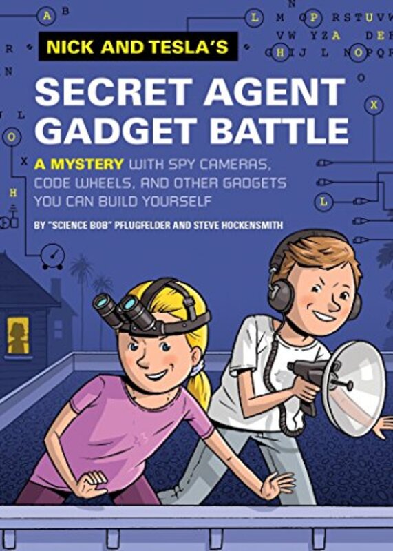 Book cover for "Nick and Tesla's Secret Agent Gadget Battle" by Steve Hockensmith
