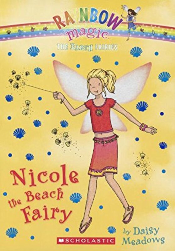 Book cover for "Nicole the Beach Fairy" by Daisy Meadows