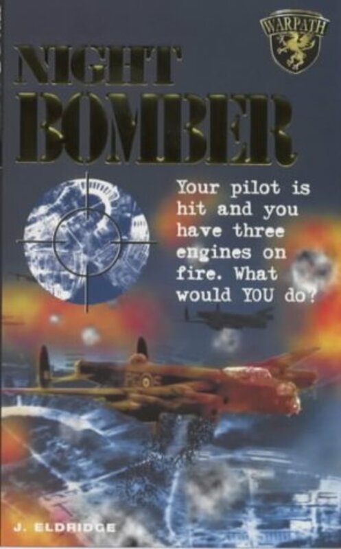 Book cover for "Night Bomber" by Jim Eldridge