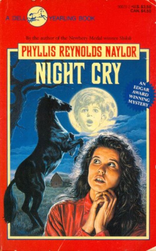 Book cover for "Night Cry" by Phyllis Reynolds Naylor