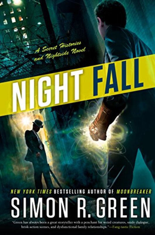 Book cover for "Night Fall" by Simon R Green