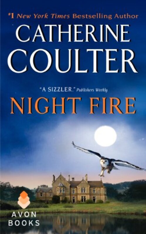 Book cover for "Night Fire" by Catherine Coulter