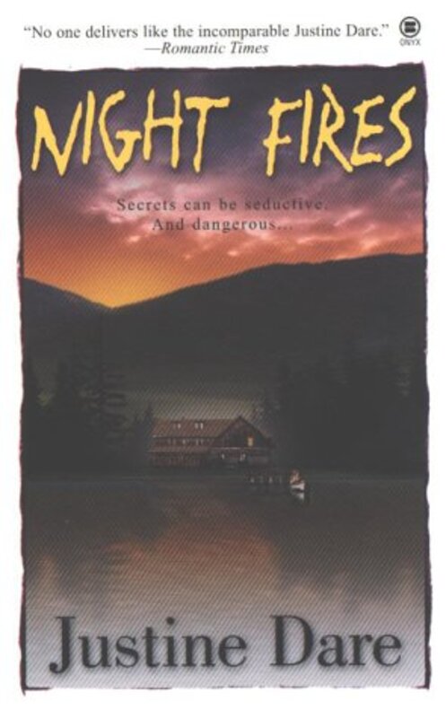 Book cover for "Night Fires" by Justine Davis