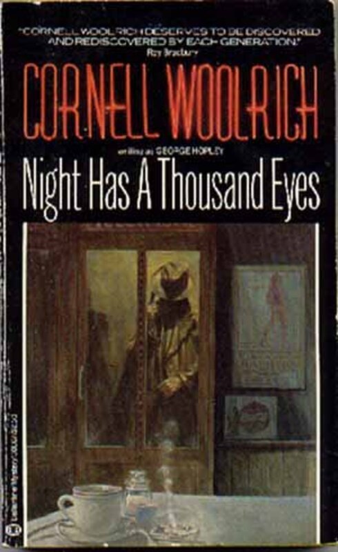 Book cover for "Night Has a Thousand Eyes" by Cornell Woolrich
