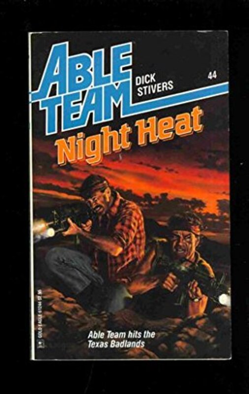 Book cover for "Night Heat" by Nicholas Cain