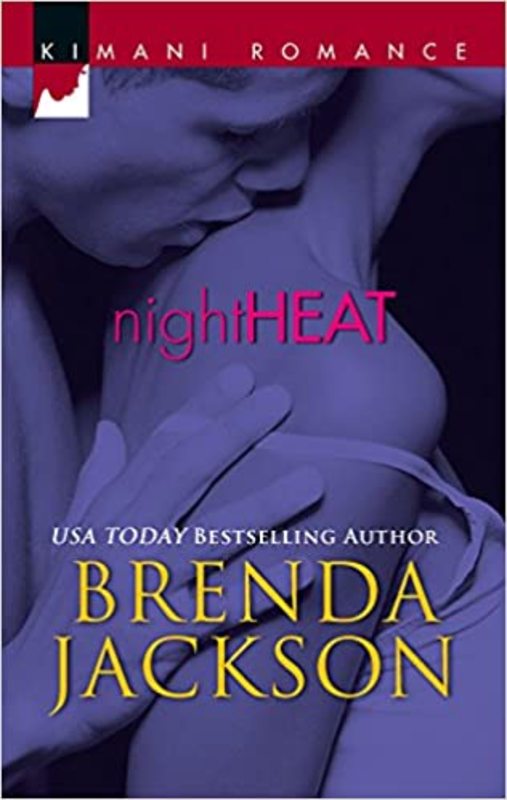 Book cover for "Night Heat" by Brenda Jackson