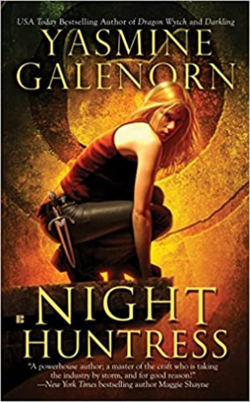 Book cover for "Night Huntress" by Yasmine Galenorn