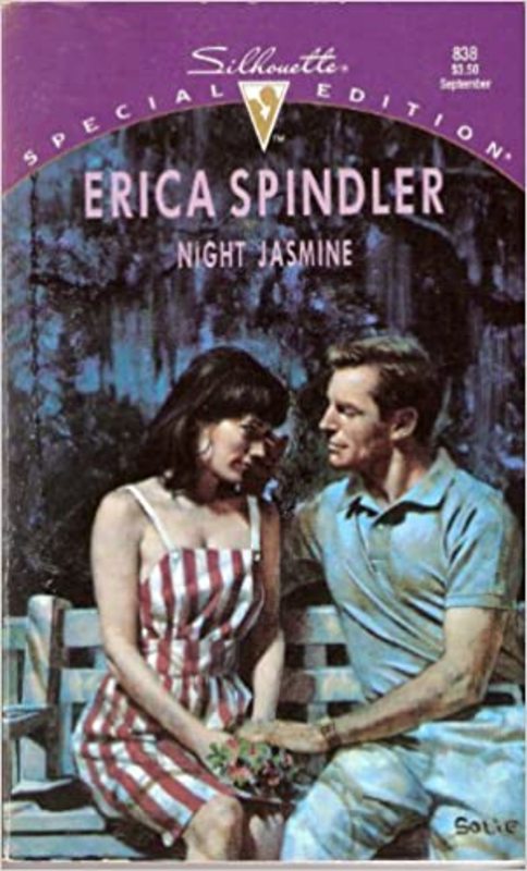 Book cover for "Night Jasmine" by Erica Spindler