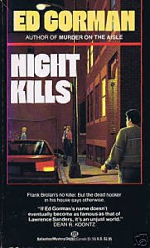 Book cover for "Night Kills" by Ed Gorman