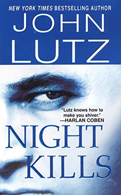 Book cover for "Night Kills" by John Lutz