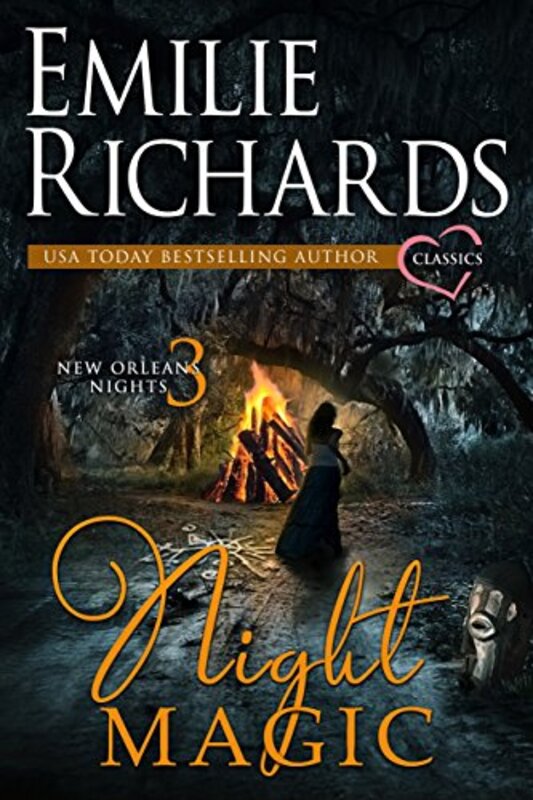 Book cover for "Night Magic" by Emilie Richards