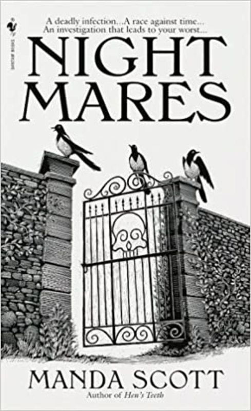 Book cover for "Night Mares" by Manda Scott