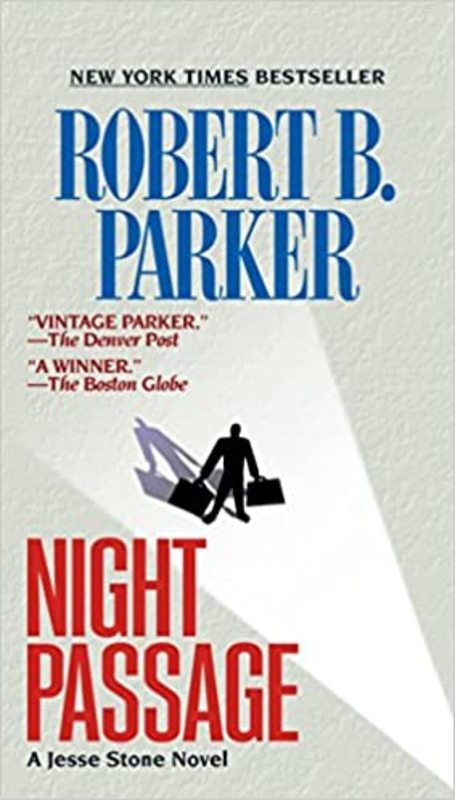 Book cover for "Night Passage" by Robert B Parker