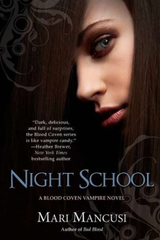 Book cover for "Night School" by Marianne Mancusi