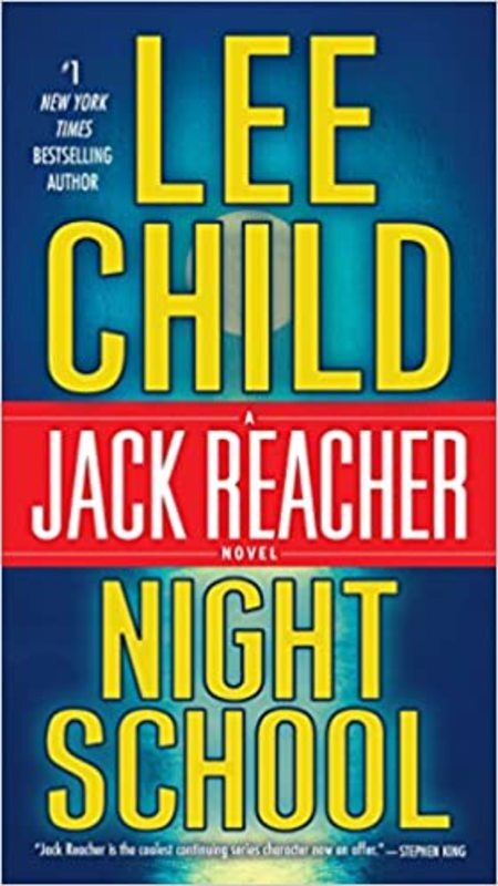 Book cover for "Night School" by Lee Child