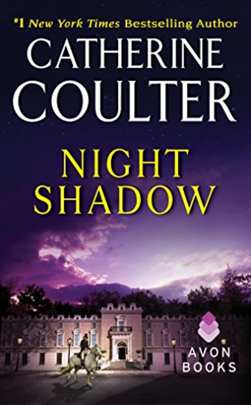 Book cover for "Night Shadow" by Catherine Coulter