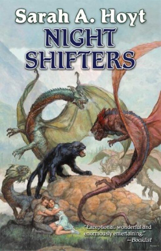 Book cover for "Night Shifters" by Sarah A Hoyt