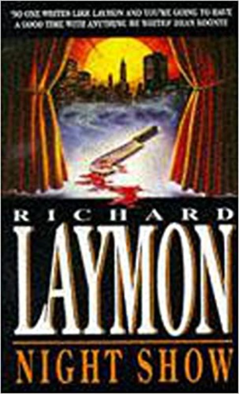 Book cover for "Night Show" by Richard Laymon