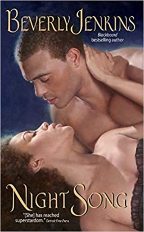 Book cover for "Night Song" by Beverly Jenkins