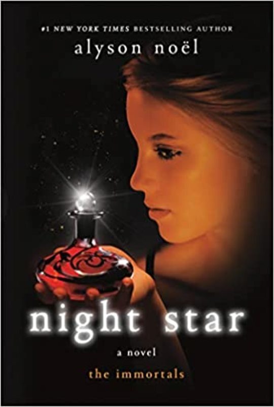 Book cover for "Night Star" by Alyson Noel