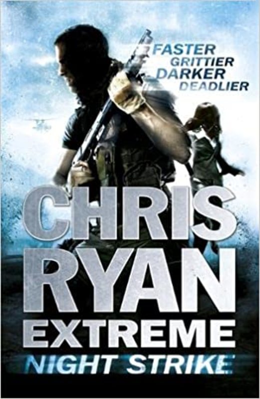 Book cover for "Night Strike" by Chris Ryan