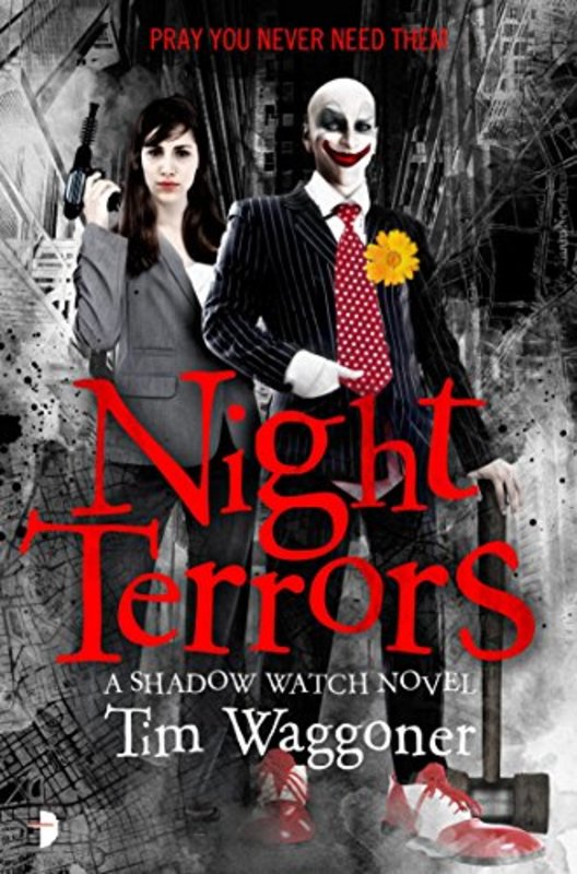 Book cover for "Night Terrors" by Tim Waggoner