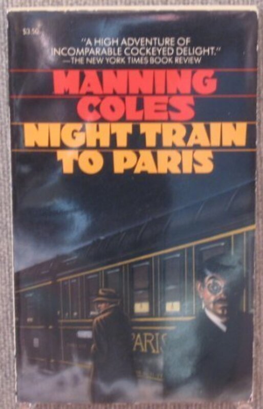 Book cover for "Night Train to Paris" by Manning Coles