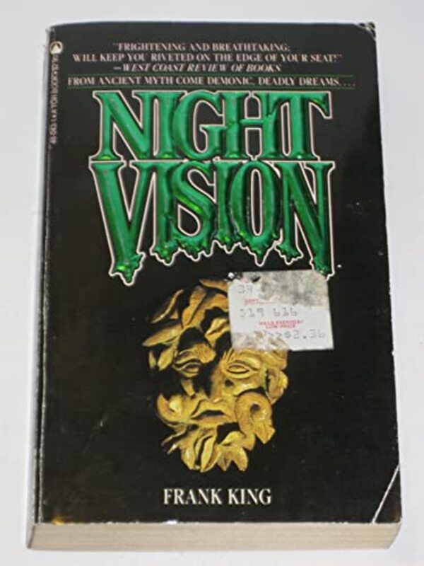 Book cover for "Night Vision" by Lydia Adamson