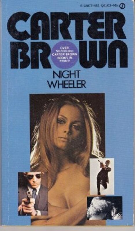 Book cover for "Night Wheeler" by Carter Brown