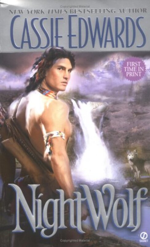 Book cover for "Night Wolf" by Cassie Edwards