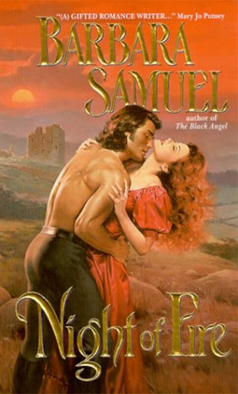 Book cover for "Night of Fire" by Barbara Samuel