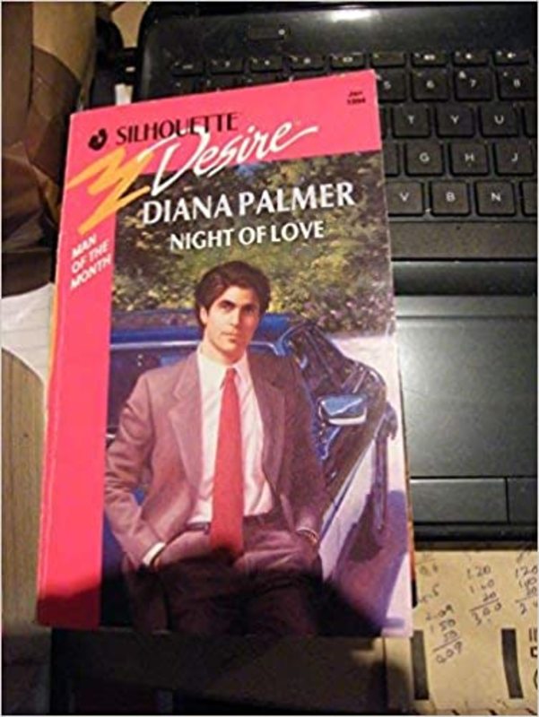 Book cover for "Night of Love" by Diana Palmer