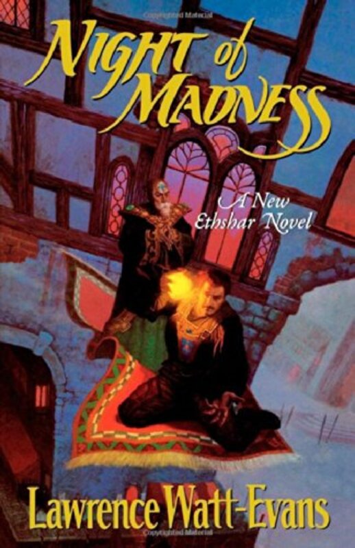Book cover for "Night of Madness" by Lawrence Watt-Evans
