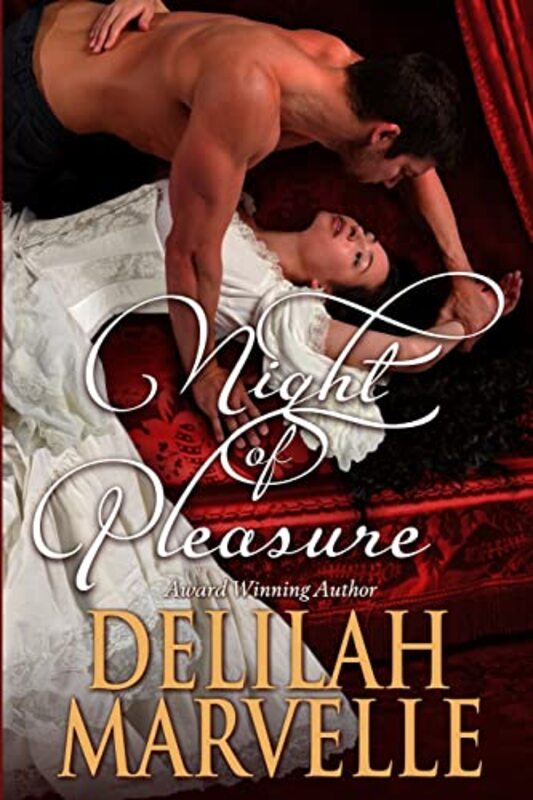 Book cover for "Night of Pleasure" by Delilah Marvelle