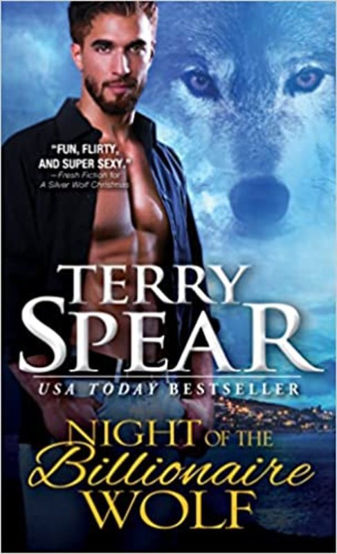 Book cover for "Night of the Billionaire Wolf" by Terry Spear