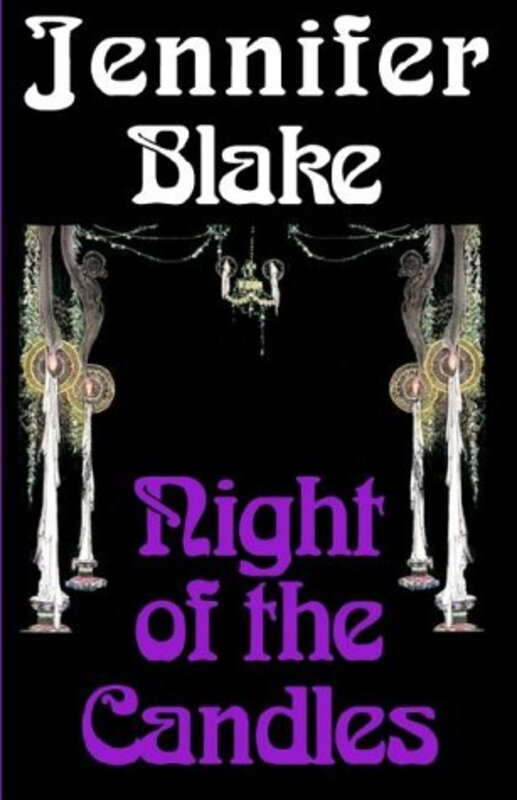 Book cover for "Night of the Candles" by Jennifer Blake