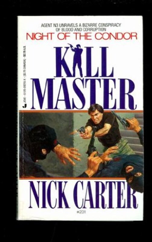 Book cover for "Night of the Condor" by Nick Carter