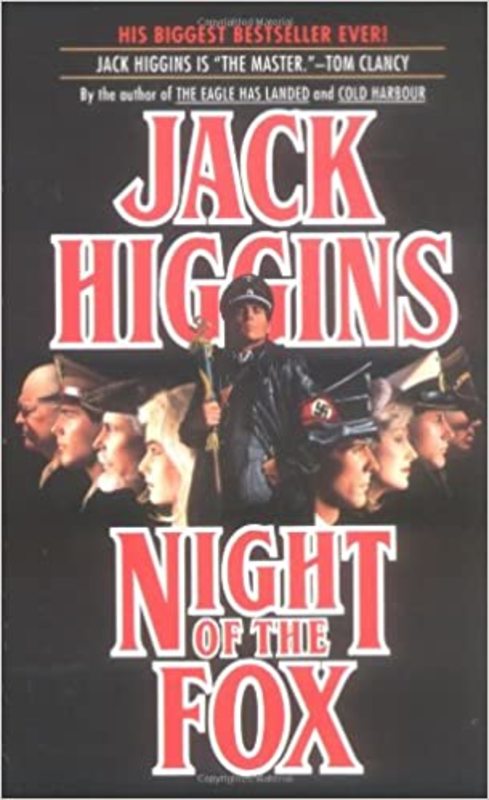 Book cover for "Night of the Fox" by Jack Higgins