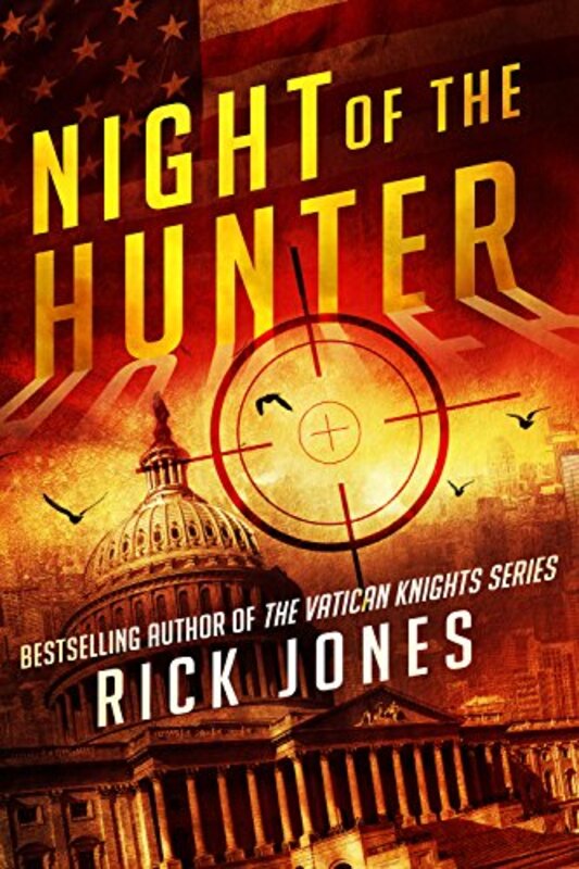 Book cover for "Night of the Hunter" by Rick Jones