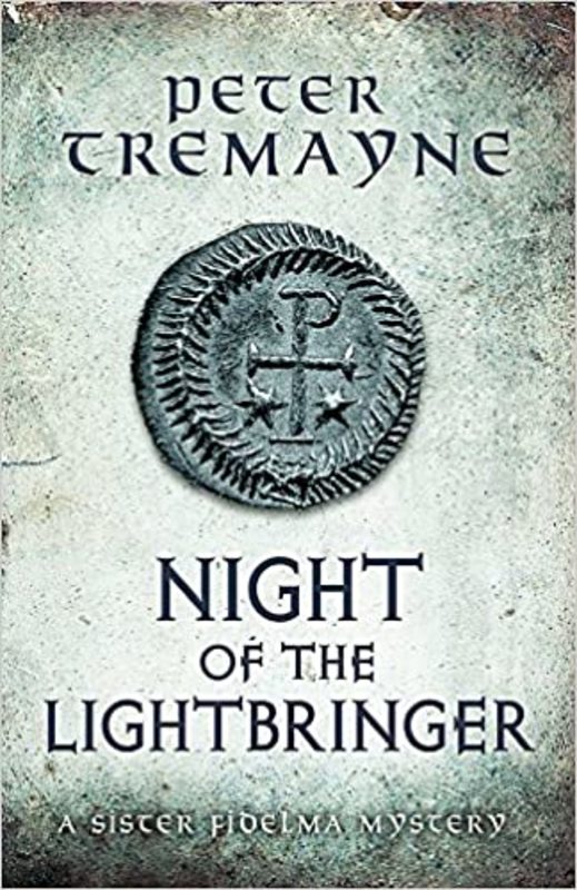 Book cover for "Night of the Lightbringer" by Peter Tremayne