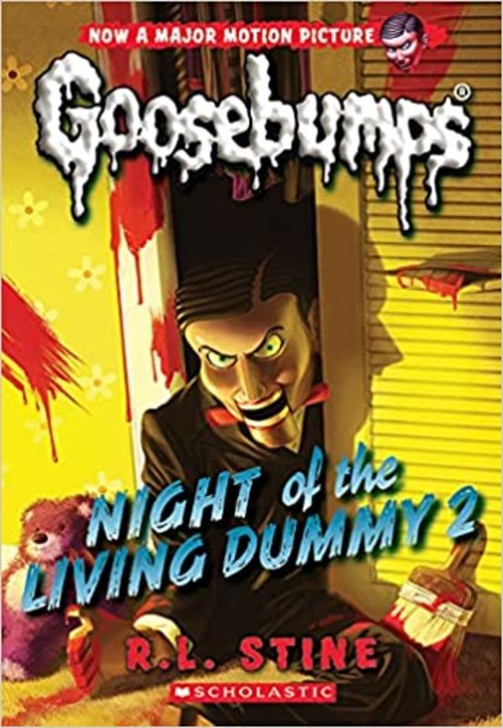 Book cover for "Night of the Living Dummy II" by R.L. Stine