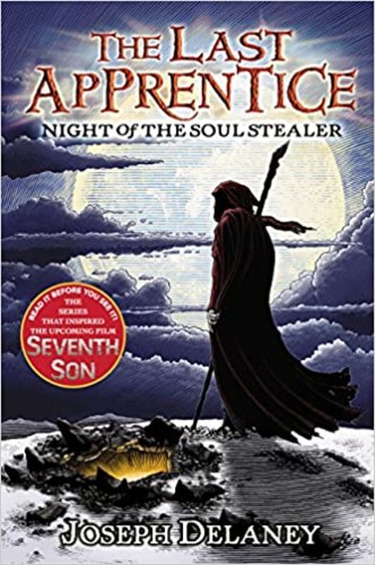 Book cover for "Night of the Soul Stealer" by Joseph Delaney