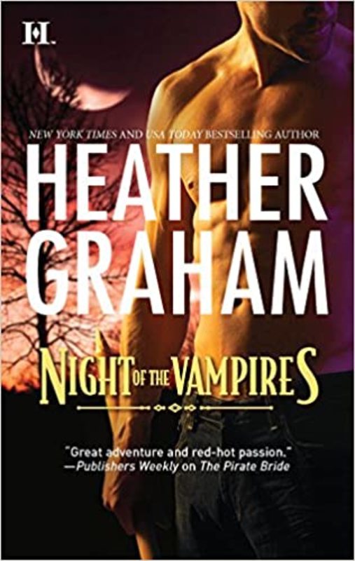 Book cover for "Night of the Vampires" by Heather Graham