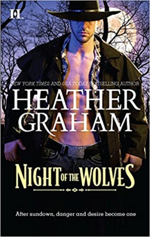 Book cover for "Night of the Wolves" by Heather Graham