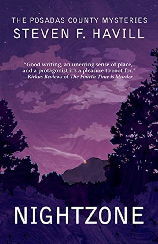 Book cover for "NightZone" by Steven F Havill
