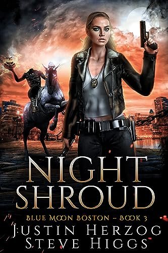 Book cover for "Night Shroud" by Steve Higgs