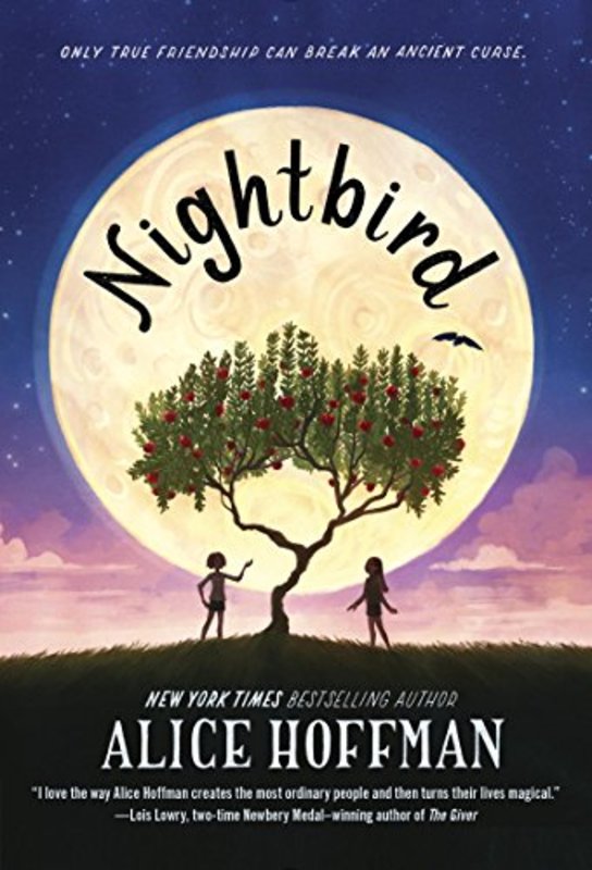 Book cover for "Nightbird" by Alice Hoffman